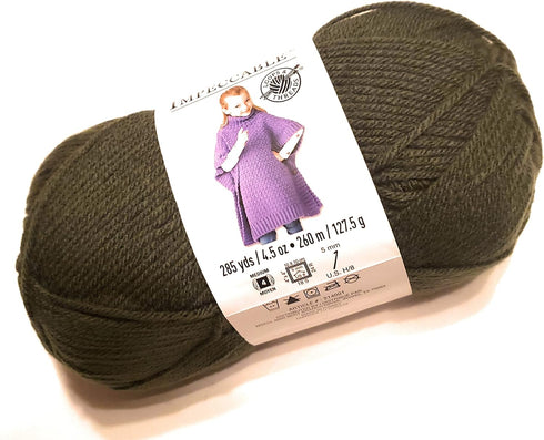 Loops & Threads Impeccable Yarn 4.5 oz. One Ball - Deep Forest...