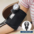 Santamedical Adult Deluxe Aneroid Sphygmomanometer - Professional Blood Pressure Monitor with Adult Black Cuff and Carrying case (Light Black)...
