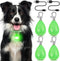 LEIFIDE 4 Pack Dog Collar Lights for Night Walking Rechargeable LED Pet Lights Waterproof Dog Safety Collar Lights for Pets Running Climbing Campi...