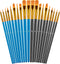 Paint Brushes Set, 20 Pcs Paint Brushes for Acrylic Painting, Oil Watercolor Acrylic Paint Brush, Artist Paintbrushes for Body Face Rock Canvas, K...