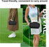 BOVKE Carrying Case for Bushnell Wingman View Golf GPS Speaker, Wingman View Travel Bag with Shoulder Strap and Extra Mesh Pocket for Charging Cor...