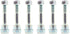 6PK 532188243 Shear Pin Bolts kit Replaces Husqvarna 588077501 532187494 532192090 AYP 188243 192090 179828 Snow Blowers...