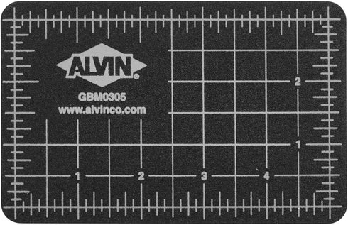 ALVIN GBM Self-Healing Cutting Mat 3.5 x 5 inch | Double-Sided Green/Black | 5-Layer Gridded Surface for Arts, Crafts and Sewing - Model GBM0305...