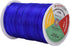 Mandala Crafts Nylon Satin Cord 2mm Rattail Cord Blue String - 100 Yds Nylon Chinese Knotting Cord Rat Tail Silk Cord for Bracelet Necklace Jewelr...