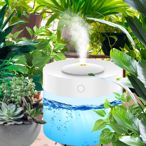 Humidifier for Bedroom Cool mist humidifier with colorful lights for Home, Baby, Large Room with Auto Shut Off humidifier (1.2L, White)...