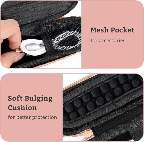ProCase Hard Travel Case for SolaWave 4-in-1 Facial Wand, EVA Protective Case for Radiant Renewal Wand, Women Face Skincare Wand Storage Room for ...