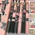 6 Pcs Gel Ink Pens Retractable Pens Cute Rose Flower Pen 0.5mm Black Ink Pen Writing Pens Office School Supplies for Girls Boys Women Men (Butterf...
