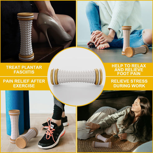 Foot Roller Massage Plantar Fasciitis Relief Gift for Her Perfect for Women, Wife, and Mom - Deep Tissue Acupressure for Arch Support, Foot Pain R...