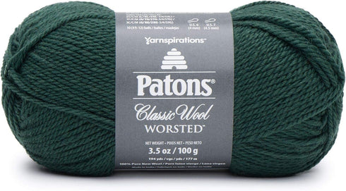Patons Classic Wool Yarn, Pine...