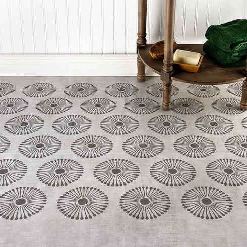 2Pcs Reusable Tile Stencils 12x12, Concrete Stencils Patterns, Concrete Stencils for Patio, Large Stencils for Painting Floors, Wall Stencils for ...