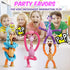 12Pack Telescopic Suction Cup Giraffe Toy, Pop Tubes Toddler Travel Toys, Educational Fidget Toys for Anxiety Kids for 3 4 5 6 7 8 9 Year Old Boys...