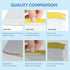 8 Pack Canvas Colorful Zipper Bags, DIY Craft Bags Travel Canvas Makeup Pouches for Cosmetic Toiletry Stationery Storage (Beige, 8.3” x 4.7”)...