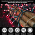 Super-Bright Extendable Pink Christmas Lights Decoration 100Lights 19.6ft UL Certified Mini Bulb String Lights Set for Outdoor Christmas Tree Gard...