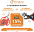 Leather Scissors. Small, Sharp Stainless Steel Durable Blades - Effortless Cutting - Large Comfortable Shears for Crafting, Sewing, Clay Bead Kit,...