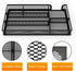 Drawer Organizer, Metal Mesh Dividers Desk Organizers, Pen Organizer for Desk Drawer Tray Box Accessories for Desktop, Bathroom, Kitchen, Makeup, ...