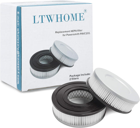 LTWHOME Replacement Ash Vacuum Motor Filter Fit for Powersmith PAVC101(Pack of 2)...