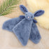 Apricot Lamb Stuffed Animals Navy Blue Bunny Rabbit Security Blanket Infant Nursery Character Blanket Luxury Snuggler Plush Baby Lovey(Navy Blue B...