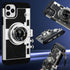 New Emily in Paris Phone Case, Vintage Camera Design for iPhone 11/12/13 Pro Max, with Long Anti-Lost Lanyard...
