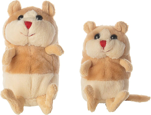 Hamster stuffed animal plush keychain Gifts for Kids(5-inch)...