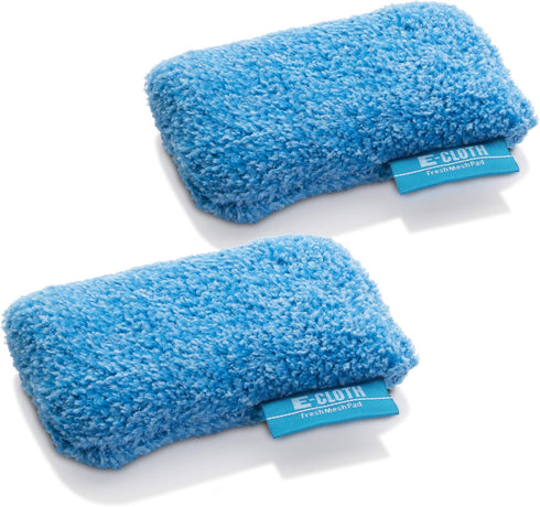 E-Cloth Fresh Mesh Pad, Premium Microfiber Non-scratch Kitchen Dish Scrub Sponge, Blue, 2 Pack...