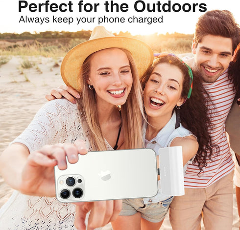 Portable Charger for iPhone,3500mAh Ultra-Compact Small Power Bank Compatible with iPhone 6/7/8/SE/11/XR/12/12 Pro Max/13/13 Pro Max/14/14 Pro Max...
