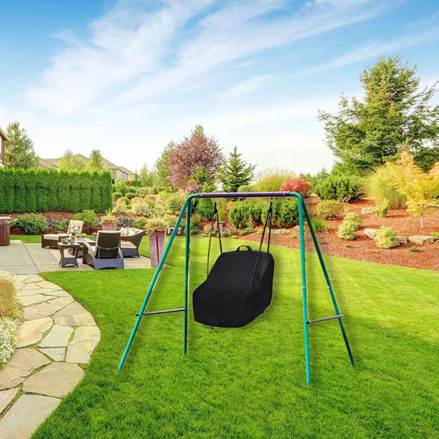 black baby swing cover,suitable for Little Tikes/Step2 baby swings, outdoor Toddler swing seat dust cover...