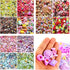 Zhiheng Random 30 Pack Cute Candy Plastic Beads Fruit Dessert Ice Cream Resin Charms Slices Flatback Buttons for Handcraft Accessories Scrapbookin...