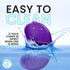 FRESH KNIGHT Retainer Case (2 Pack). Retainer Case with Vent Holes. Perfect for Denture, Mouth Guard, Aligner (Purple)...