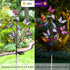 Solar Garden Lights, Outdoor 2 Pack Butterfly Solar Lights Waterproof Stake Decorative LED Light, Solar Powered Light Garden Decor for Outside Pat...