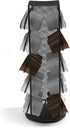 Mind Reader Single Serve Coffee Pod Carousel, 30 Pod Capacity, Breakroom, Metal Mesh, 6.75"L x 6.25"W x 12.5"H, Silver...