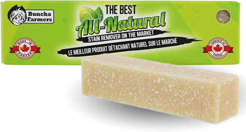 Buncha Farmers-The Best-100% All Natural, Biodegradable, Environmentally Friendly Stain Remover Stick (Made in Canada 1.76 oz) - 1 Pack...