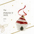 Spode Christmas Tree Cupcake Ornament, Long-Lasting Festive Holiday Ornament for Christmas Tree& Seasonal Display - Stylish Christmas Decoration f...