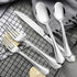LIANYU 20-Piece Silverware Cutlery Set for 4, Stainless Steel Flatware Eating Utensils Set with Scalloped Edge, Include Knife Fork Spoon, Dishwash...