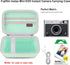Camera Carrying Case Compatible with Fujifilm Instax Mini EVO Instant Camera, Camera Lens cover Photo Printer Travel Protective Storage Holder,Mes...