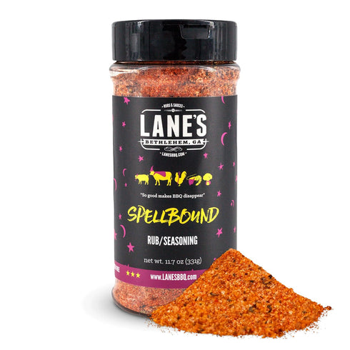 Lane's Spellbound Pork Rub Seasoning - Premium Sweet and Smoky Pork Butt Rub, Rib Rub & Chicken Rub | Deep, Rich, Smoky Flavor | All Natural | Glu...