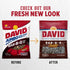 David Jumbo Sunflower Seeds Bar-B-Q Flavor 5.25 oz Bag...