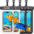 Hiearcool Waterproof Phone Pouch, Waterproof Phone Case for iPhone, Waterproof Cell Phone Dry Bag for Cruise Travel Vacation Essentials Large Wate...