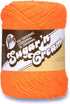 Lily 10200101628 Sugar 'N Cream The Original Solid Yarn, 2.5oz, Medium 4 Gauge, 100% Cotton - Hot Orange - Machine Wash & Dry......