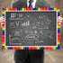 49 Feet Bulletin Board Borders School Themed Decorative Stickers Confetti Teaching Press Border for School Classroom Chalkboard Decoration...
