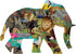 Mudpuppy African Safari 300 Piece Shaped Puzzle from Mudpuppy - 22.75" x 15.5" Elephant Shaped Jigsaw Puzzle for Kids, Provides Hours of Family Fu...