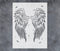 GSS Designs Angel Wings Stencils for Painting on Walls Canvas Wood Crafts Reusable Large Giant Wall Stencils for Painting 12x16Inch...
