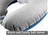 TREKOLOGY Inflatable Neck Pillow for Travel - Ultimate Comfort and Support for Airplanes, Cars, and More - Ergonomic Design for Restful Sleep and ...