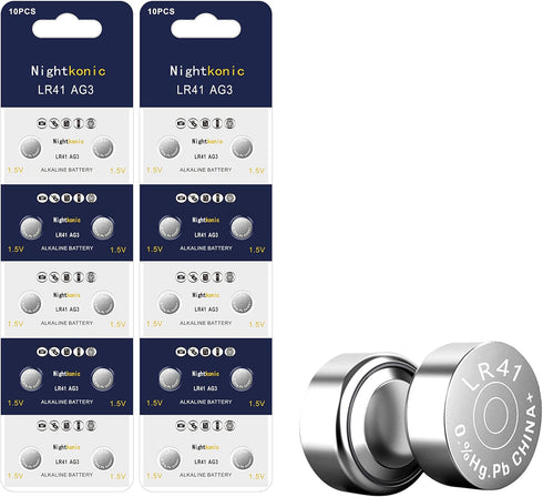 20 pcs Pack LR41 AG3 SR41 392 384 192 Battery 1.5V Button Coin Cell Batteries...