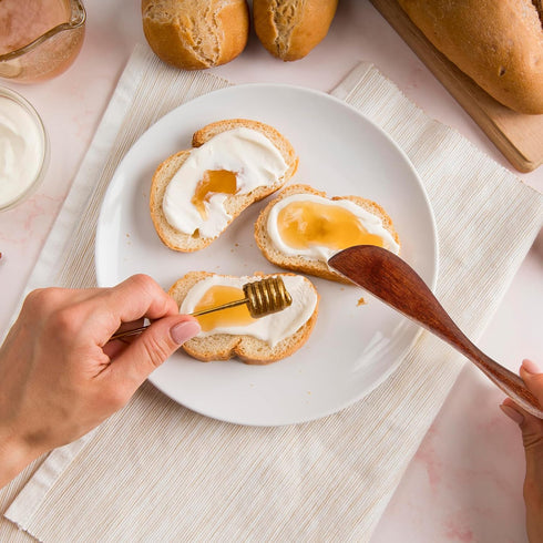 6Pcs Wooden Butter Knife, 5.9 Inch Jelly Cheese Spreaders Jam Sandwich Spreaders Cream Spreader Mini Wooden Spatulas Condiment Knives for Kitchen ...