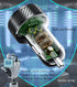 BRCOVAN Car Charger, Dual QC3.0 Port USB Car Phone Charger Adapter, 36W 3A Fast Charge with Touch Switch & Blue LED...