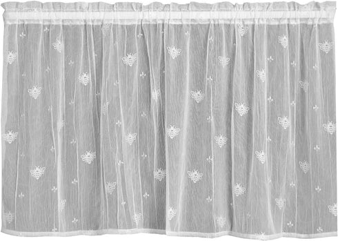 Heritage Lace 45x24, White Bee Tier, 45 by 24-Inch, 45 x 24...