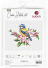 Cross Stitch Kit Luca-S - The blue tit B1195...