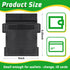 2 Pcs Security Ankle Wallet Pouch Black Ankle Wallet Stealth Wallet Tactical Wallet Nylon Leg Wallet Unisex Leg Strap Pocket for Credit Cards Trav...