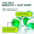 NUDE MINTS | Double Action Liquid Capsules | Mouth Watering Mint - Lasts 3X Longer - 3X Stronger - Extreme Bad Breath Solution for Adults - Sugar ...