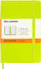 Moleskine Classic Notebook, Hard Cover, Pocket (3.5" x 5.5") Ruled/Lined, Lemon Green, 192 Pages...